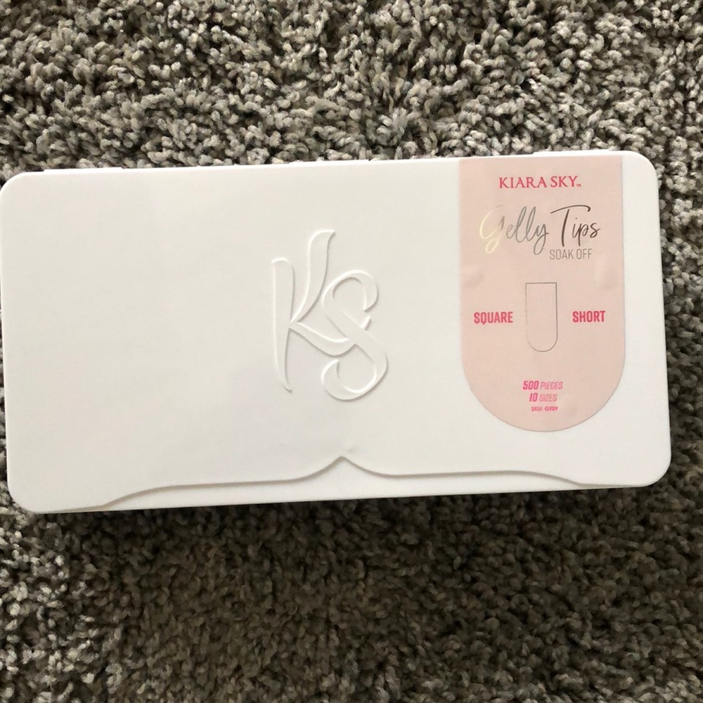 Kiara Sky Gelly Tips Square Short